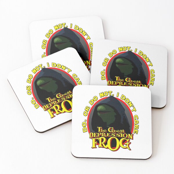 Item preview, The Great Depression Frog (Evil) designed and sold by adhdeverything.