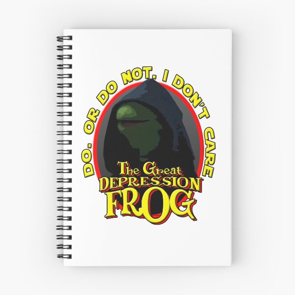 Item preview, The Great Depression Frog (Evil) designed and sold by adhdeverything.