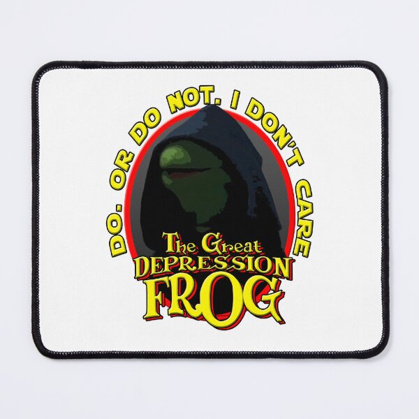 Item preview, The Great Depression Frog (Evil) designed and sold by adhdeverything.