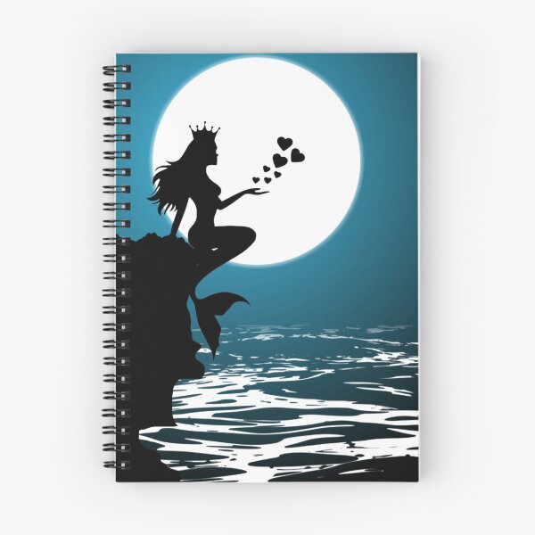 Item preview, Queen Mermaid Feel my Love landscape vactor Art designed and sold by Tshirtstory.