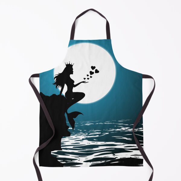 Item preview, Queen Mermaid Feel my Love landscape vactor Art designed and sold by Tshirtstory.