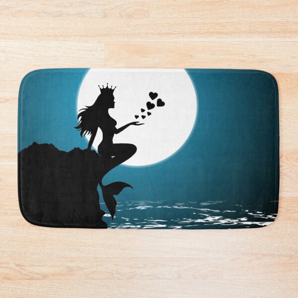 Item preview, Queen Mermaid Feel my Love landscape vactor Art designed and sold by Tshirtstory.