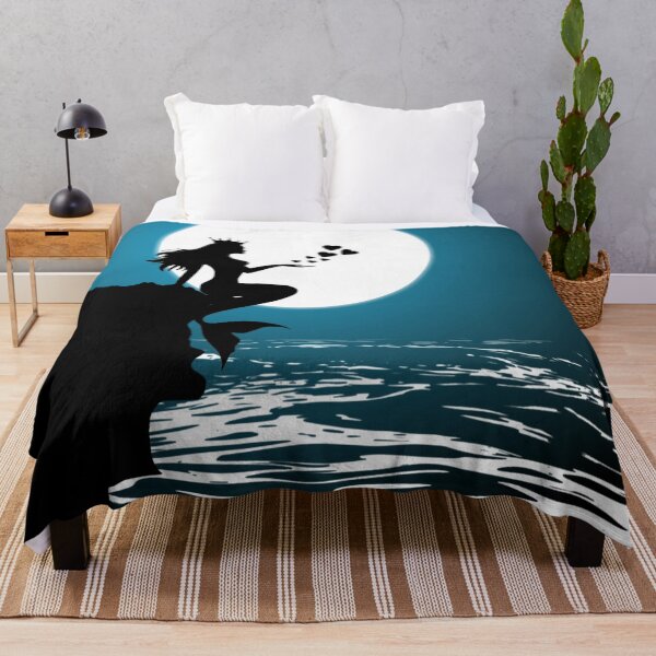 Item preview, Queen Mermaid Feel my Love landscape vactor Art designed and sold by Tshirtstory.