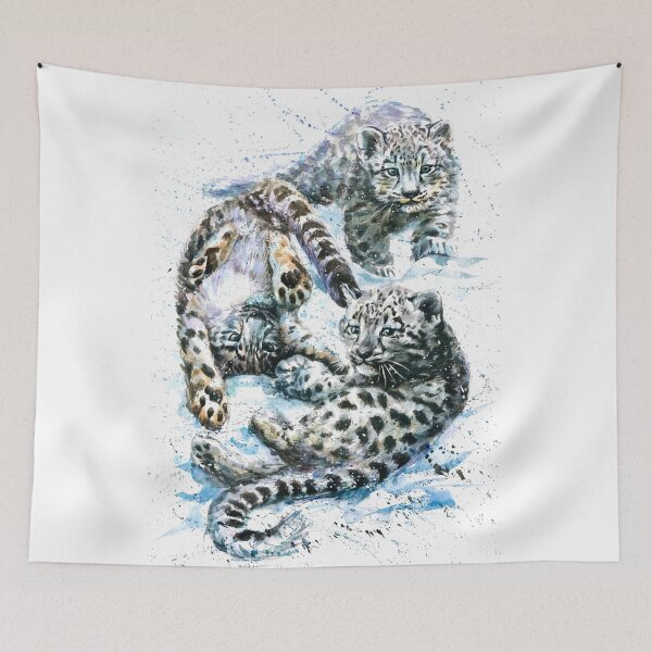 Item preview, Little snow leopard designed and sold by Kostart.
