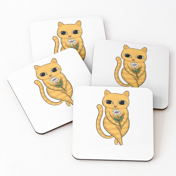 Item preview, Cute kitty drawing art designed and sold by Seoul26.