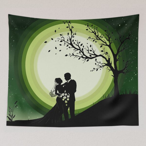 Item preview, Wadding landscape vactor Art designed and sold by Tshirtstory.
