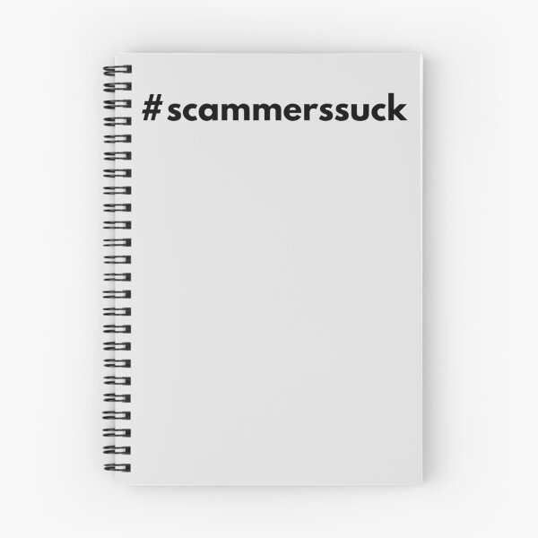 Artikelvorschau, Lustiger #scammerssuck Hashtag Spruch entworfen und verkauft von BITTER-BOY.
