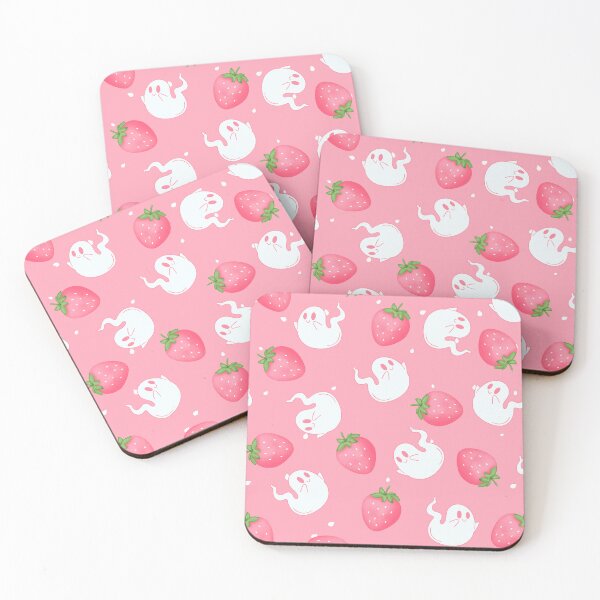 Item preview, Strawberry Ghost Print designed and sold by Lylabean22.