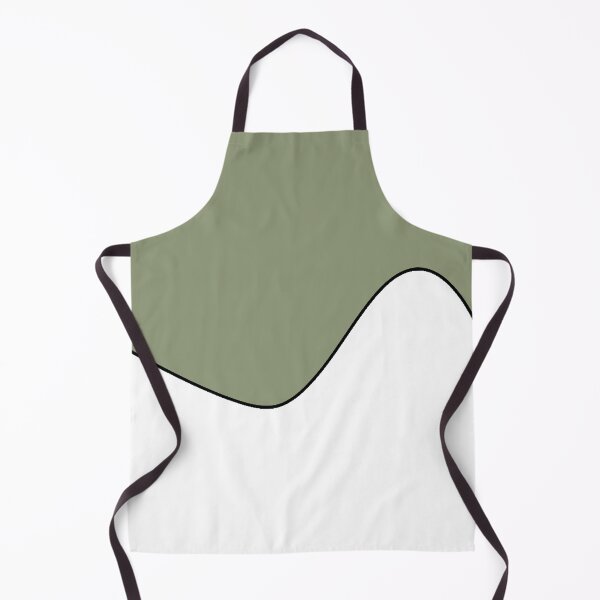 Item preview, PLAIN SOLID ARTICHOKE GREEN AND WHITE TWO TONE RETRO WAVE PATTERN designed and sold by ozcushions.