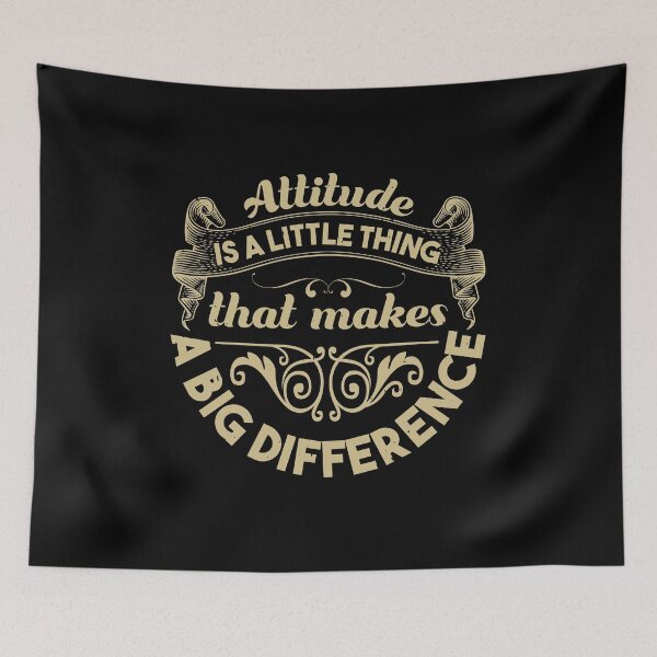Item preview, Attitude is a little thing that makes a big difference designed and sold by GeneTonia0307.