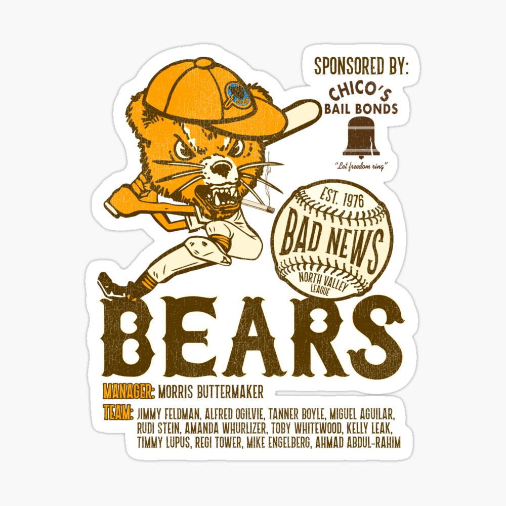 Bad News Bears Retro 70s Baseball Movie