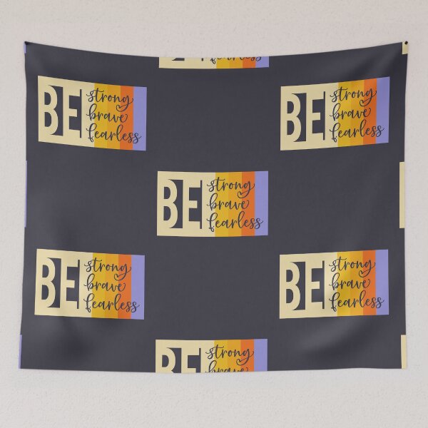 Item preview, Be Strong, Brave, Fearless | Mental Health Awareness designed and sold by Wagdy-online.