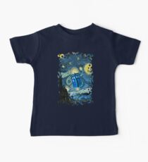 Flying British Phone Box Baby Tee