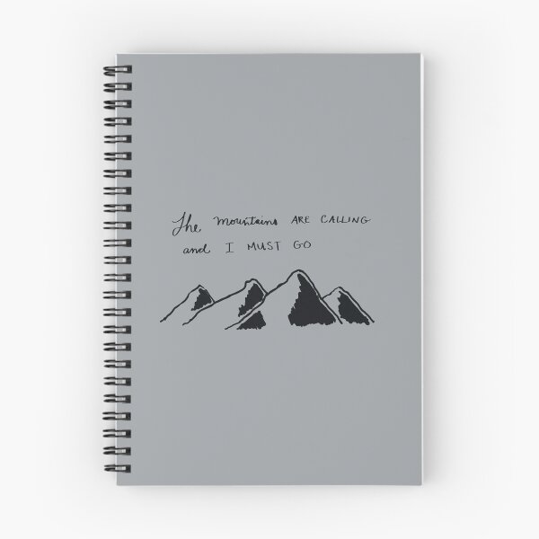 Item preview, The mountains are calling designed and sold by AbigailDye.