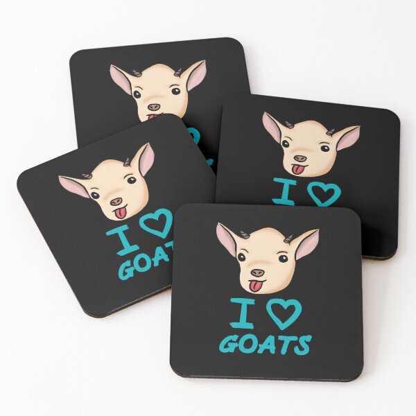 Item preview, Funny Goat I Love Goats for Goat Lovers, Blue designed and sold by Mochi-Merch.