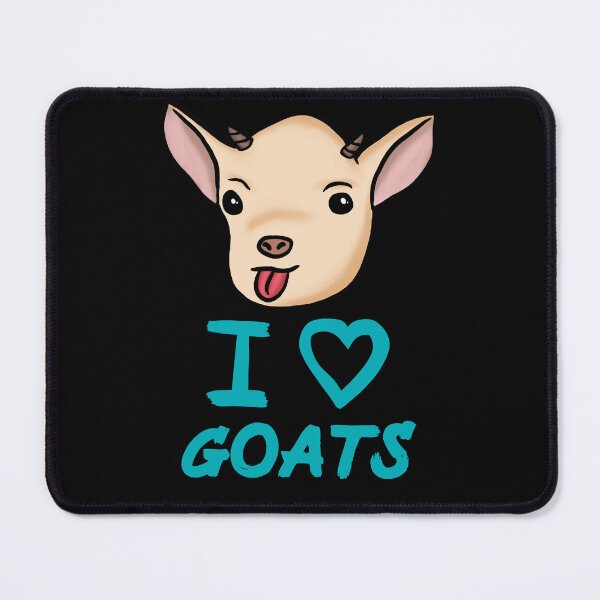 Item preview, Funny Goat I Love Goats for Goat Lovers, Blue designed and sold by Mochi-Merch.