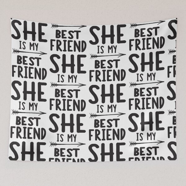 Artikelvorschau, She is my best friend! entworfen und verkauft von nektarinchen.