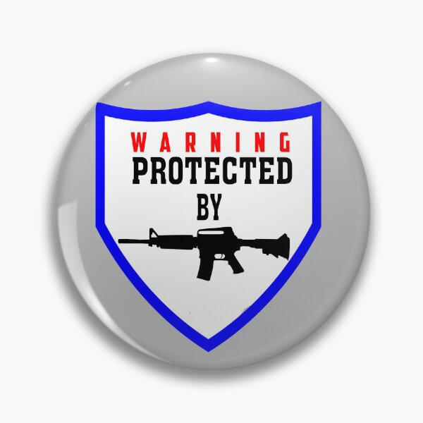 Item preview, Firearms Security Alarm Sticker  designed and sold by CattlettArt.