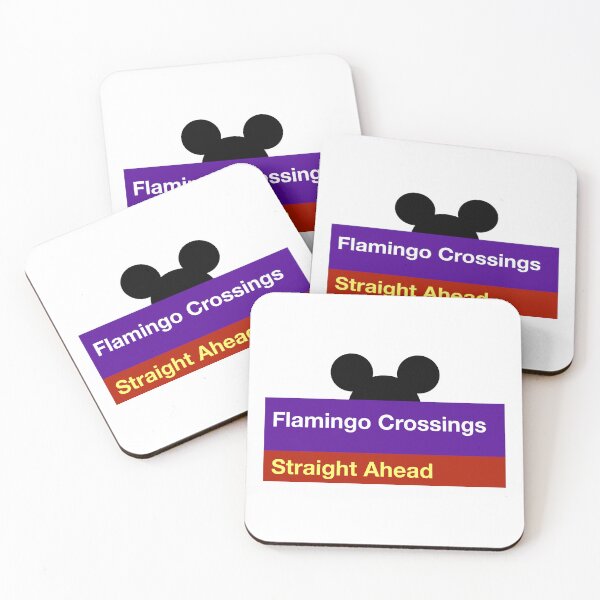 Item preview, Flamingo Crossings Sign designed and sold by samantha brachman.