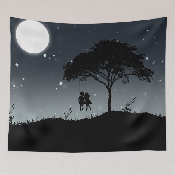 Item preview, Landscape couple love feel Art designed and sold by Tshirtstory.