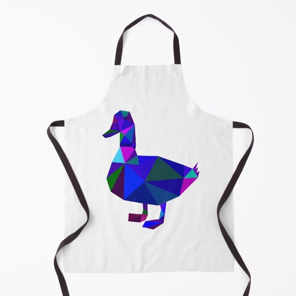 Aperçu de l'œuvre Bleu canard géométrique créée et vendue par doodle-mittens.