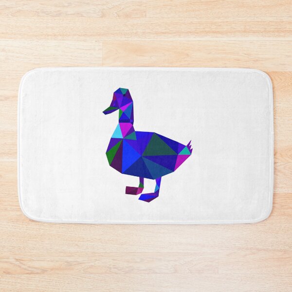 Item preview, Geometric Duck Blues designed and sold by doodle-mittens.