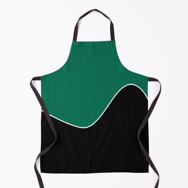 Item preview, PLAIN SOLID BOTTLE GREEN AND BLACK TWO TONE RETRO WAVE PATTERN designed and sold by ozcushions.