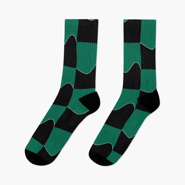 Item preview, PLAIN SOLID BOTTLE GREEN AND BLACK TWO TONE RETRO WAVE PATTERN designed and sold by ozcushions.