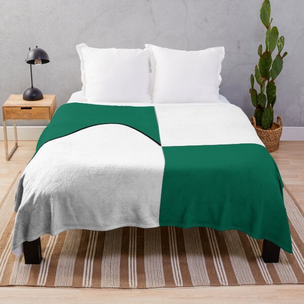 Item preview,  PLAIN SOLID BOTTLE GREEN AND WHITE TWO TONE RETRO WAVE PATTERN designed and sold by ozcushions.
