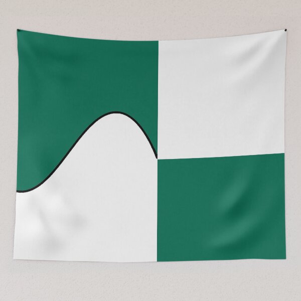 Item preview,  PLAIN SOLID BOTTLE GREEN AND WHITE TWO TONE RETRO WAVE PATTERN designed and sold by ozcushions.