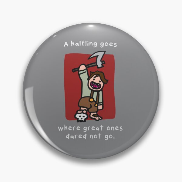 Item preview, Where a Halfling Goes (Black)   designed and sold by AbigailDye.