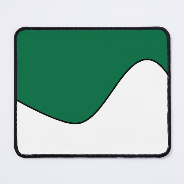 Item preview, PLAIN SOLID CADMIUM GREEN AND WHITE TWO TONE RETRO WAVE PATTERN designed and sold by ozcushions.
