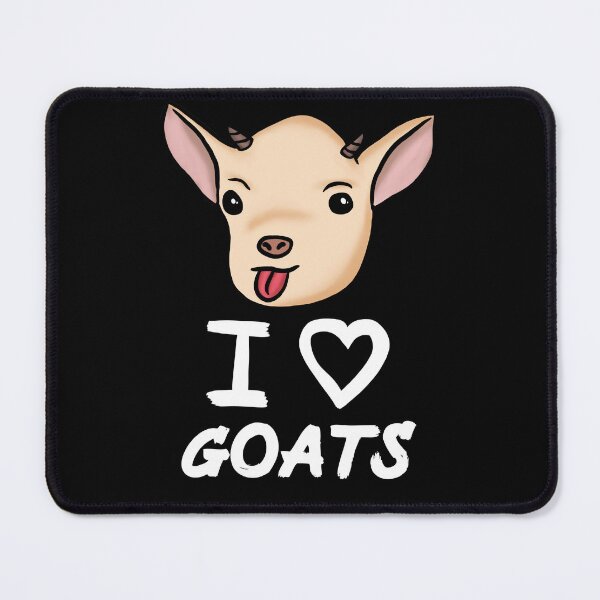 Item preview, Funny Goat I Love Goats for Goat Lovers, White designed and sold by Mochi-Merch.
