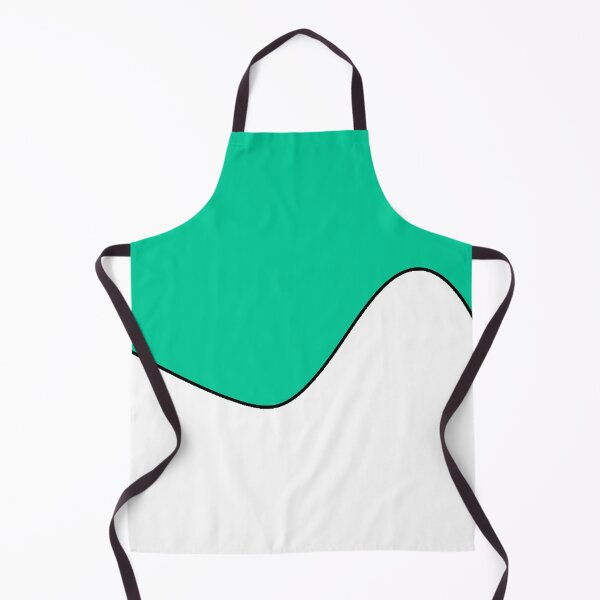 Item preview, PLAIN SOLID CARRIBBEAN GREEN AND WHITE TWO TONE RETRO WAVE PATTERN designed and sold by ozcushions.