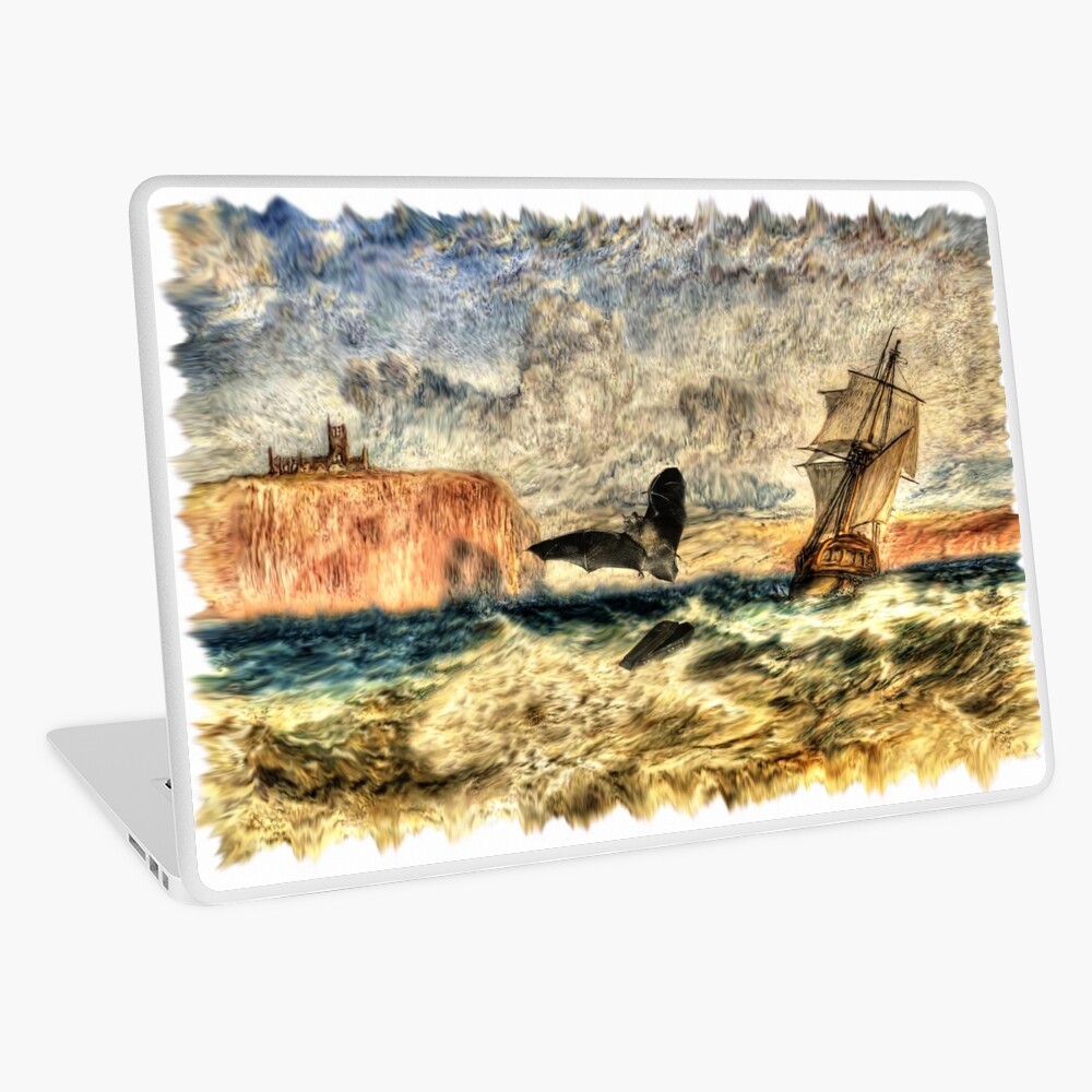 Whitby Abbey Headland Laptop Skin