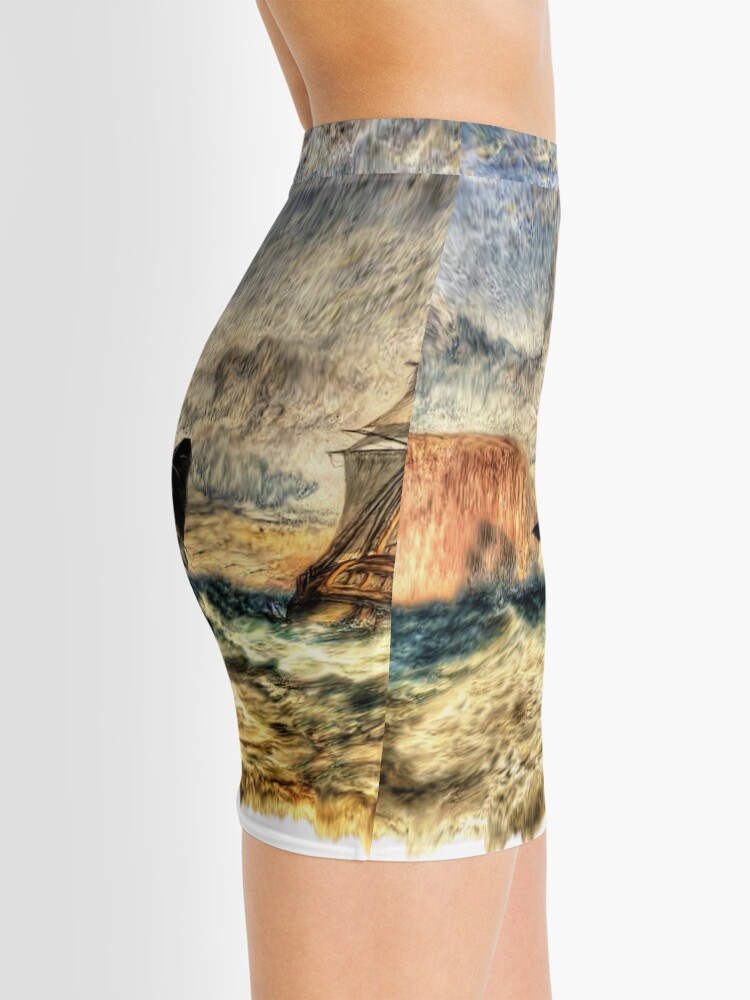 Alternate view of Whitby Abbey Headland Mini Skirt