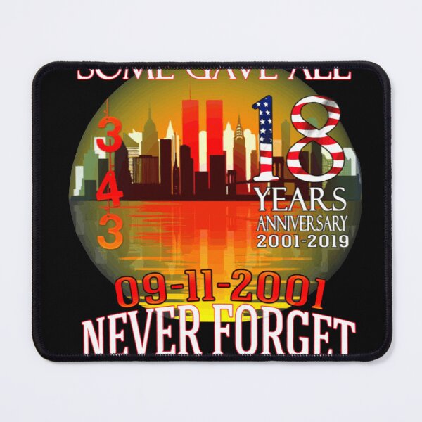 Item preview, 9-11-2001-Never-Forget-All-Gave-Some-T-Shirt designed and sold by BornholdGilbert.