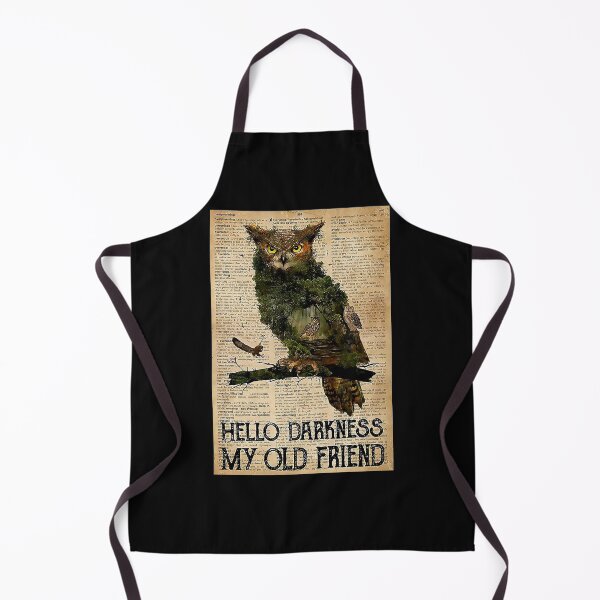 Item preview, Owl Hello my darkness my old friend designed and sold by CozyTactic59.
