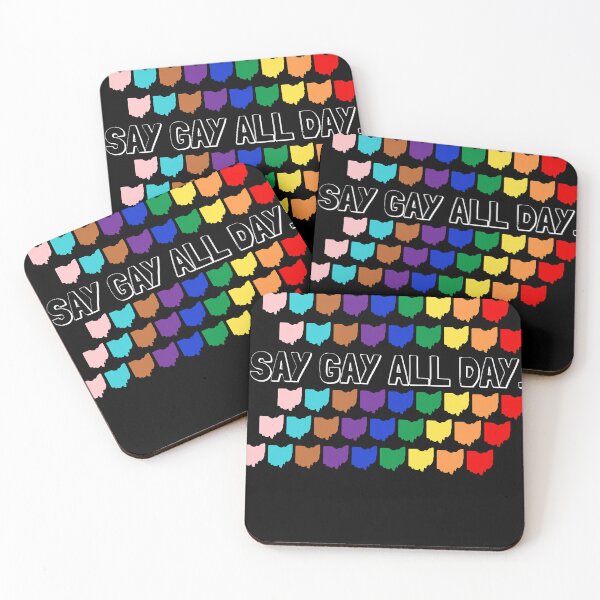 Item preview, Say Gay All Day  Ohio  House Bill 616  HB616  LGBTQ+  Stop Hate  Stop H8  Ally  Black Text W designed and sold by lamontelindi9.