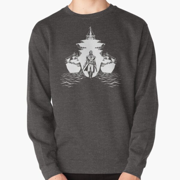 Guns and Ships Pullover Sweatshirt