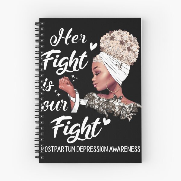 Item preview, Postpartum Depression Awareness - Her Fight is Our Fight designed and sold by RidnerStore.