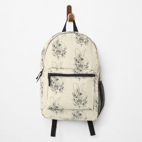 Item preview, Beautiful Rabbit and Rose Drawing designed and sold by Titatu.