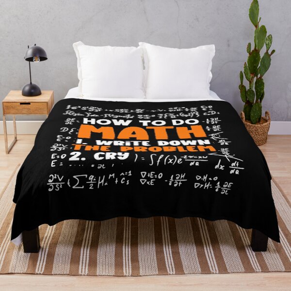 Item preview, Funny Math Joke for Math Teacher How To Do Math Quotes design designed and sold by Merchking1.