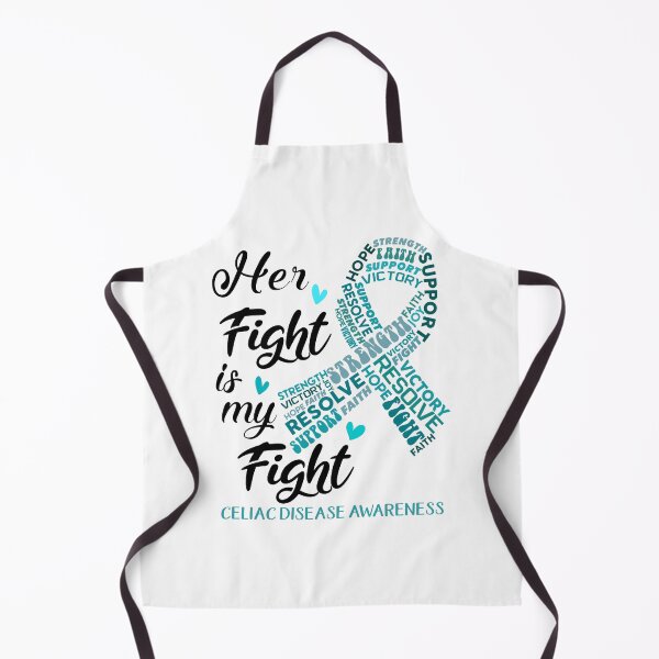 Item preview, Celiac Disease Warrior, Her Fight is my Fight Celiac Disease Awareness designed and sold by Greggwillard.