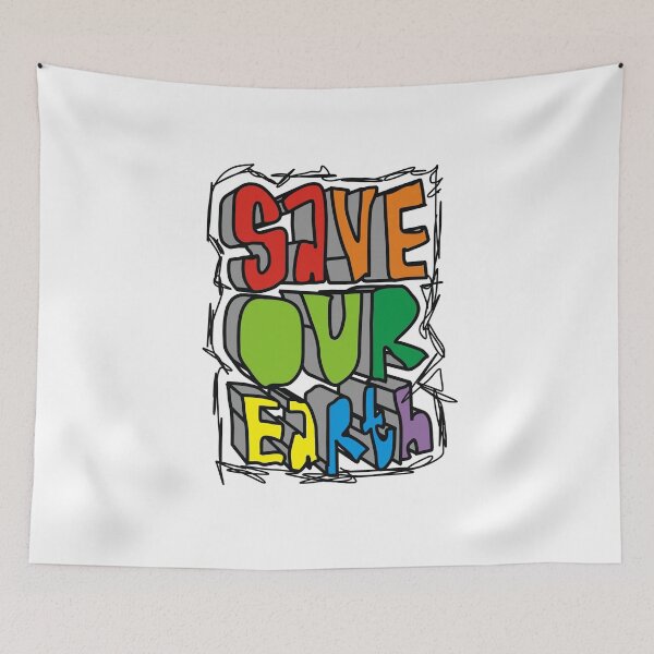 Item preview, Cute quote - Save our earth designed and sold by freshangover.