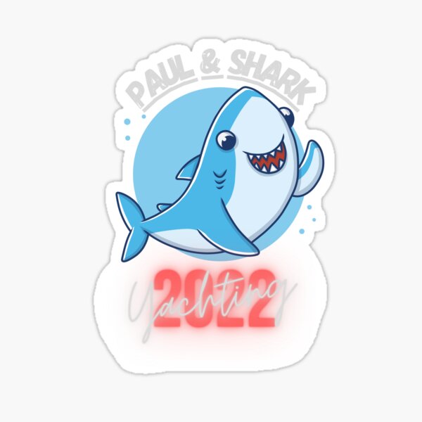paul and shark requin funny Sticker