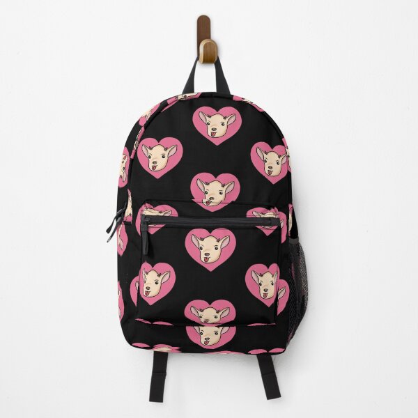 Item preview, Funny Goat Pink Heart designed and sold by Mochi-Merch.