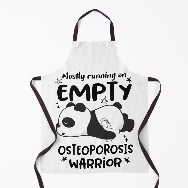 Item preview, Osteoporosis Awareness - Mostly Running On Empty Osteoporosis Warrior designed and sold by Hilten.