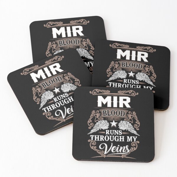 Item preview, Mir Name T Shirt - Mir Blood Runs Through My Veins  Gift Item Tee designed and sold by rolandchel.