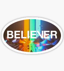 Imagine Dragons Believer Sticker